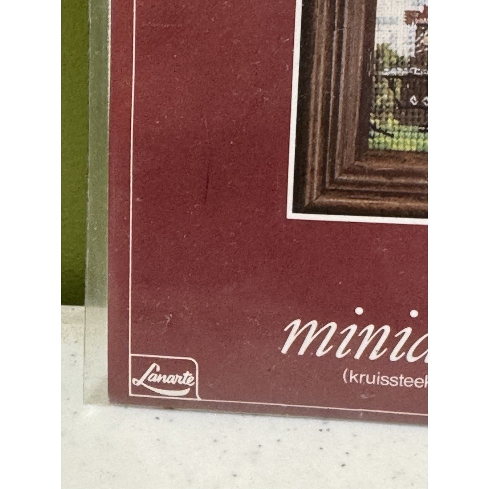 Lanarte Miniatuure Kruissteek Cross Stich Kit 31 Miniature Windmill DMC 33531 - Picture 2 of 8